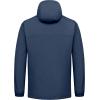 imageLittle Donkey Andy Mens Windbreak Jacket Quick Drying Water Repellent Light Jackets for Men Wrinkle ReductionBlack Blue