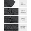 imageLittle Donkey Andy Womens Puffer Vest Cap Sleeve Quilted Lightweight Down Jacket for Hiking TravelGrey