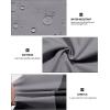 imageLittle Donkey Andy Womens Lightweight Windproof Softshell Vest for Golf Tennis Running CyclingGray