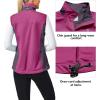 imageLittle Donkey Andy Womens Lightweight Windproof Softshell Vest for Golf Tennis Running CyclingRose