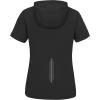 imageLittle Donkey Andy Womens Short Sleeve Quick Dry TShirt with Hood Sun Protection Workout Stretch Basic Tops TeeBlack