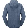imageLittle Donkey Andy Mens Lightweight Warm Polar Fleece Running Jacket Hooded Full Zip Hiking Golf Casual JacketBlue Heather