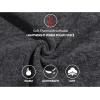 imageLittle Donkey Andy Mens Lightweight Warm Polar Fleece Running Jacket Hooded Full Zip Hiking Golf Casual JacketDeep Grey Heather