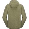 imageLittle Donkey Andy Mens Lightweight Warm Polar Fleece Running Jacket Hooded Full Zip Hiking Golf Casual JacketOlive Green Heather