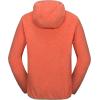 imageLittle Donkey Andy Mens Lightweight Warm Polar Fleece Running Jacket Hooded Full Zip Hiking Golf Casual JacketOrange Heather