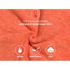 imageLittle Donkey Andy Mens Lightweight Warm Polar Fleece Running Jacket Hooded Full Zip Hiking Golf Casual JacketOrange Heather