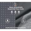 imageLittle Donkey Andy Mens Quick Dry Warm Lightweight Running Jacket Full Zip Thermal Hybrid Thumbholes Golf Track JacketGrey Heather