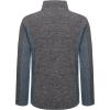 imageLittle Donkey Andy Mens Winter Warm Polar Fleece Golf Jacket Lightweight Thermal Hiking Running Travel JacketDark Grey Heather
