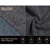 imageLittle Donkey Andy Mens Winter Warm Polar Fleece Golf Jacket Lightweight Thermal Hiking Running Travel JacketDark Grey Heather