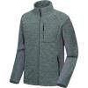 imageLittle Donkey Andy Mens Winter Warm Polar Fleece Golf Jacket Lightweight Thermal Hiking Running Travel JacketDark Green Heather