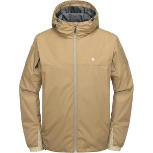imageLittle Donkey Andy Mens Hooded Winter Lightweight Coat Waterresistant Warm Quilted Jacket with Recycled InsulationSage