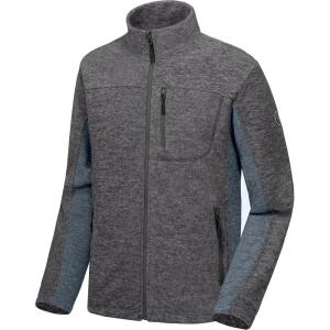 imageLittle Donkey Andy Mens Winter Warm Polar Fleece Golf Jacket Lightweight Thermal Hiking Running Travel JacketDark Grey Heather