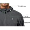 imageLittle Donkey Andy Mens UPF 50 Sun Protection Jacket Full Zip Lightweight Hoodie Summer Shirts for Hiking Fishing OutdoorGrey