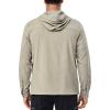 imageLittle Donkey Andy Mens UPF 50 Sun Protection Jacket Full Zip Lightweight Hoodie Summer Shirts for Hiking Fishing OutdoorRock Grey