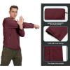imageLittle Donkey Andy Mens UPF 50 Sun Protection Jackets Stretch Breathable Hoodie Summer Shirts for HikingBiking Red