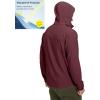 imageLittle Donkey Andy Mens UPF 50 Sun Protection Jackets Stretch Breathable Hoodie Summer Shirts for HikingBiking Red