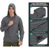 imageLittle Donkey Andy Mens UPF 50 Sun Protection Jackets Stretch Breathable Hoodie Summer Shirts for HikingCastlerock