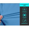imageLittle Donkey Andy Mens UPF 50 Sun Protection Jackets Stretch Breathable Hoodie Summer Shirts for HikingLbiza Blue