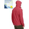 imageLittle Donkey Andy Mens UPF 50 Sun Protection Jackets Stretch Breathable Hoodie Summer Shirts for HikingRacing Red