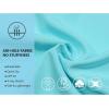 imageLittle Donkey Andy Mens UPF 50 UV Protection Shirt UltraBreathable Short Sleeve Fishing Hiking ShirtsBlue Tint