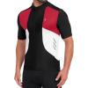 imageLittle Donkey Andy Mens Half Zip Breathable Cycling Vests Reflective Sleeveless Jerseys Lightweight Bicycle RunningShort Sleeveblack