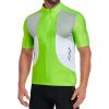 imageLittle Donkey Andy Mens Half Zip Breathable Cycling Vests Reflective Sleeveless Jerseys Lightweight Bicycle RunningShort Sleevefluorescent Yellow