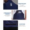 imageLittle Donkey Andy Mens Half Zip Breathable Cycling Vests Reflective Sleeveless Jerseys Lightweight Bicycle RunningShort Sleeveroyal Blue