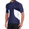 imageLittle Donkey Andy Mens Half Zip Breathable Cycling Vests Reflective Sleeveless Jerseys Lightweight Bicycle RunningShort Sleeveroyal Blue