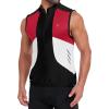 imageLittle Donkey Andy Mens Half Zip Breathable Cycling Vests Reflective Sleeveless Jerseys Lightweight Bicycle RunningSleevelessblack