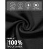 imageLittle Donkey Andy Mens Quick Dry UPF Hoodie Shirt Long Sleeve Breathable UV Protection for Fishing HikingBlack