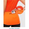 imageLittle Donkey Andy Womens Breathable Cycling Vests full Zip Reflective Sleeveless Jerseys Running Biking Shirts 4 PocketsFluorescent Orange