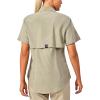 imageLittle Donkey Andy Womens Lightweight UPF 50 Short Sleeve Shirt Breathable Fishing Hiking Shirt AirHoles TechLaurel Oak Heathershort