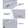 imageLittle Donkey Andy Womens Sun Protection Hoodie Jackets Long Sleeve UPF50 Shirts Hiking Travel Camp Air Holes Full ZipLight Gray