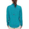 imageLittle Donkey Andy Womens UV Protection Shirt UPF 50 Breathable Long Sleeve Fishing Shirt AirHoles TechBlue Moon Heather