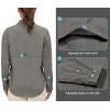 imageLittle Donkey Andy Womens UV Protection Shirt UPF 50 Breathable Long Sleeve Fishing Shirt AirHoles TechCarbon Heather
