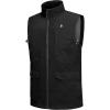 imageLittle Donkey Andy Mens Lightweight Quick Dry Vest Windproof Sleeveless Jacket with 12 Pockets for Fishing TravelBlack