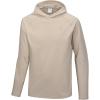 imageLittle Donkey Andy Mens Quick Dry UPF Hoodie Shirt Long Sleeve Breathable UV Protection for Fishing HikingLight Khaki