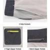 imageLittle Donkey Andy Mens 7quot Running Shorts with Liner Quick Dry Stretch Athletic Workout Shorts with Zipper PocketsGrayGray Heathera1
