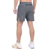 imageLittle Donkey Andy Mens Athletic Running Shorts Lightweight QuickDry Breathable Gym Shorts with Mesh Liner2gray