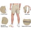 imageLittle Donkey Andy Mens Athletic Running Shorts Lightweight QuickDry Breathable Gym Shorts with Mesh Liner3khaki