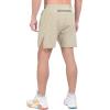imageLittle Donkey Andy Mens Athletic Running Shorts Lightweight QuickDry Breathable Gym Shorts with Mesh Liner3khaki