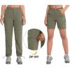 imageLittle Donkey Andy Womens Hiking Zip Off Pants Quick Dry Convertible Shorts UPF 50 Lightweight Outdoor Fishing Safari PantsYsilver Sage