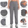 imageLittle Donkey Andy Womens Hiking Zip Off Pants Quick Dry Convertible Shorts UPF 50 Lightweight Outdoor Fishing Safari PantsYsteel Grey