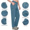 imageLittle Donkey Andy Womens Hiking Zip Off Pants Quick Dry Convertible Shorts UPF 50 Lightweight Outdoor Fishing Safari PantsZslate