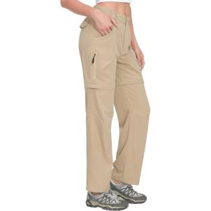 imageLittle Donkey Andy Womens Hiking Zip Off Pants Quick Dry Convertible Shorts UPF 50 Lightweight Outdoor Fishing Safari PantsZkhaki