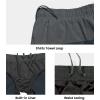 imageLittle Donkey Andy Womens 7quot Running Shorts with Liner Quick Dry Stretch Athletic Workout Shorts with Zipper PocketsCarbon Heathera1