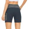 imageLittle Donkey Andy Womens 7quot Running Shorts with Liner Quick Dry Stretch Athletic Workout Shorts with Zipper PocketsCarbon Heathera1