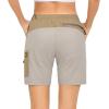 imageLittle Donkey Andy Womens 7quot Running Shorts with Liner Quick Dry Stretch Athletic Workout Shorts with Zipper PocketsLight Gray Heathera1