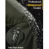 imageLittle Donkey Andy Mens Lightweight Packable Waterproof Rain Pants with Pockets for Hiking Travel FishingArmy Green