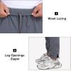 imageLittle Donkey Andy Mens UltraStretch Pants Breathable Quick Dry Lightweight Pants for Active Travel HikingDark Gray